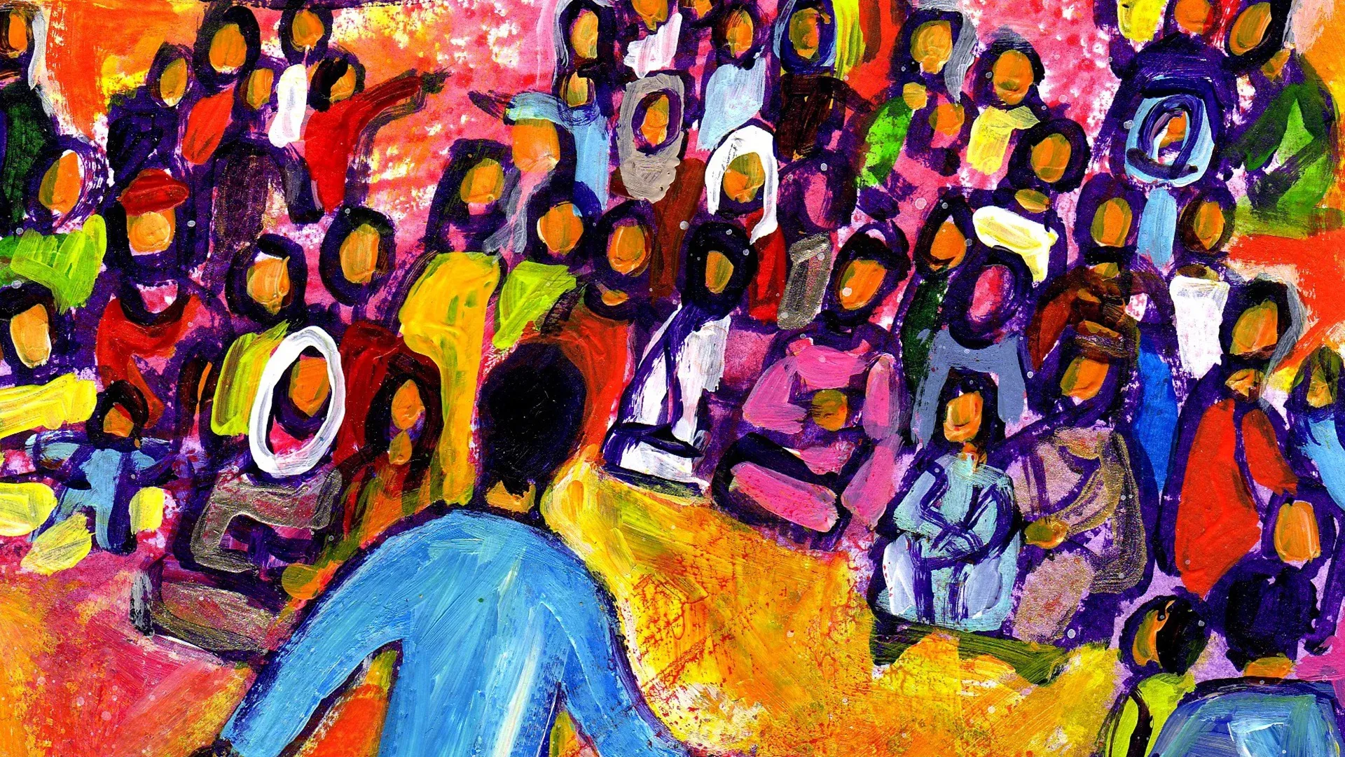 (Peinture: bernadette.lopez@evangile-et-peinture.org)