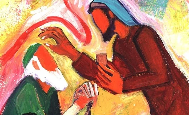 Les disciples envoyés pour imposer les mains, guérir/Photo:evangile-et-peinture.org