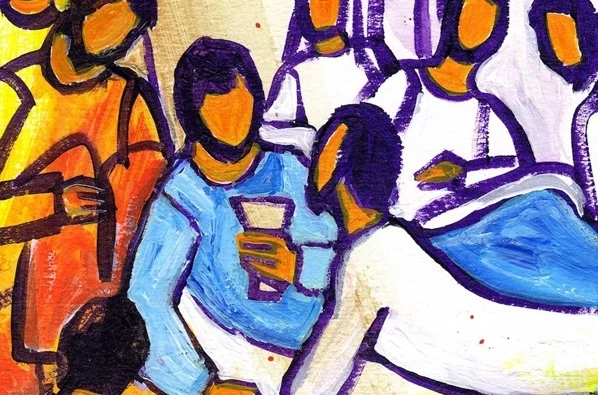 Celui qui croit en moi n'aura jamais soif/Photo:evangile-et-peinture.org