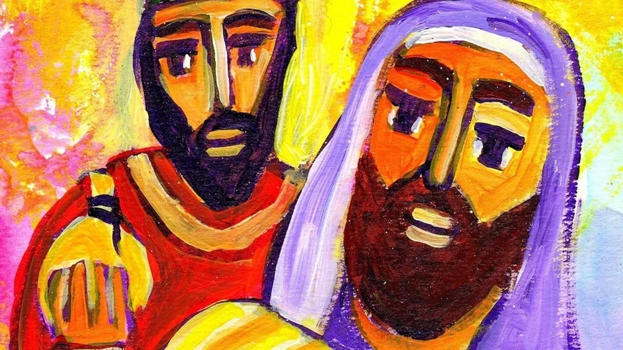 « Maître, dis à mon frère de partager avec moi notre héritage. »/Photo:evangile-et-peinture.org