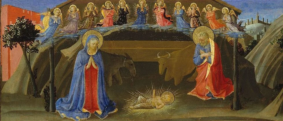 La Nativité d'après Zanobi Strozzi (XVe siècle)