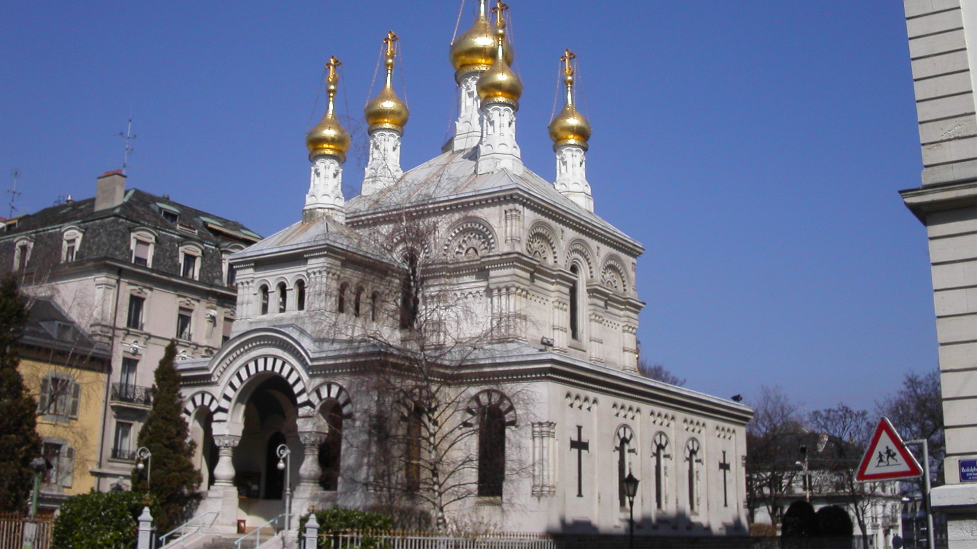 La cathédrale de l'Eglise orthodoxe russe à Genève (photo: diocesedegeneve.net)