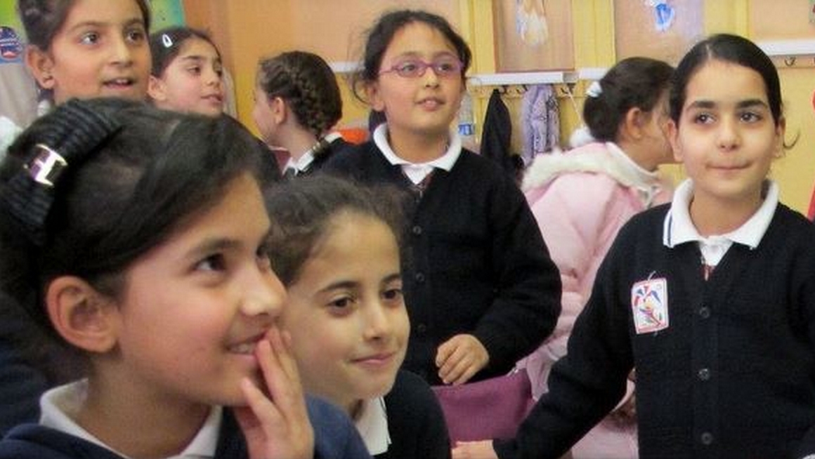 enfants dans une école chrétienne de Terre Sainte (photo patriarcat latin de Jérusalem)