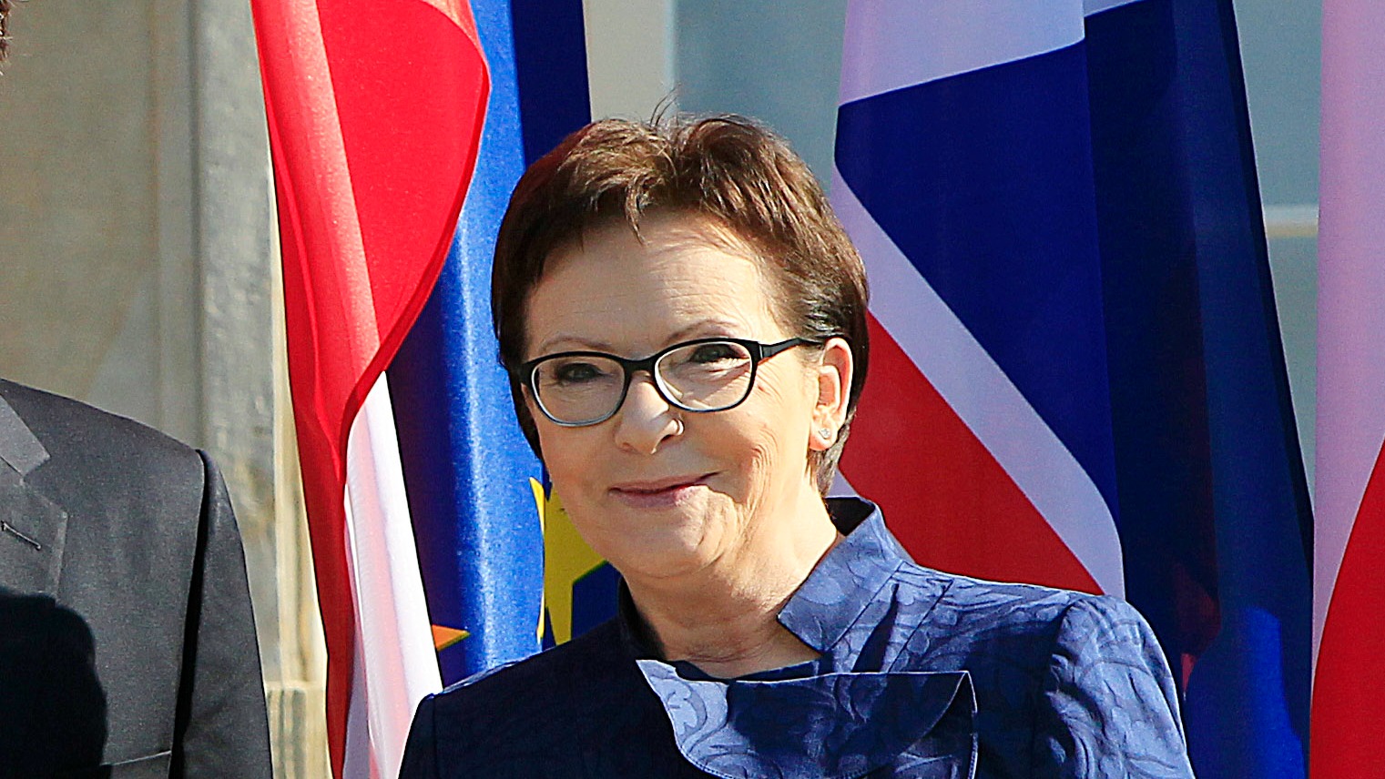 Ewa Kopacz, Première ministre de la République de Pologne (Photo:Keystone)