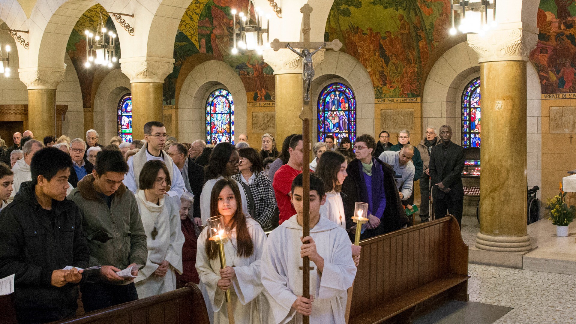 Le jubilé de la paroisse St-Paul, à Genève, a renforcé le sentiment de communauté (Photo:Jean-Claude Gadmer)