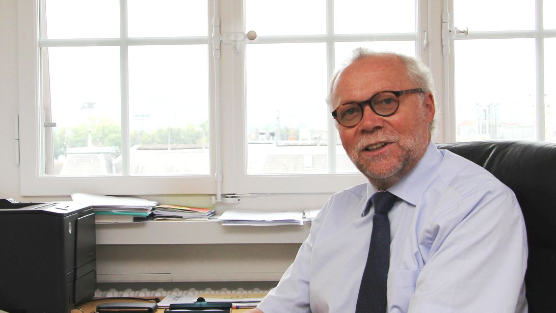 Benno Schnüriger, président du Conseil synodal de la corporation ecclésiastique du canton de Zurich (Photo: copyright 2015/Arnold Landtwing)