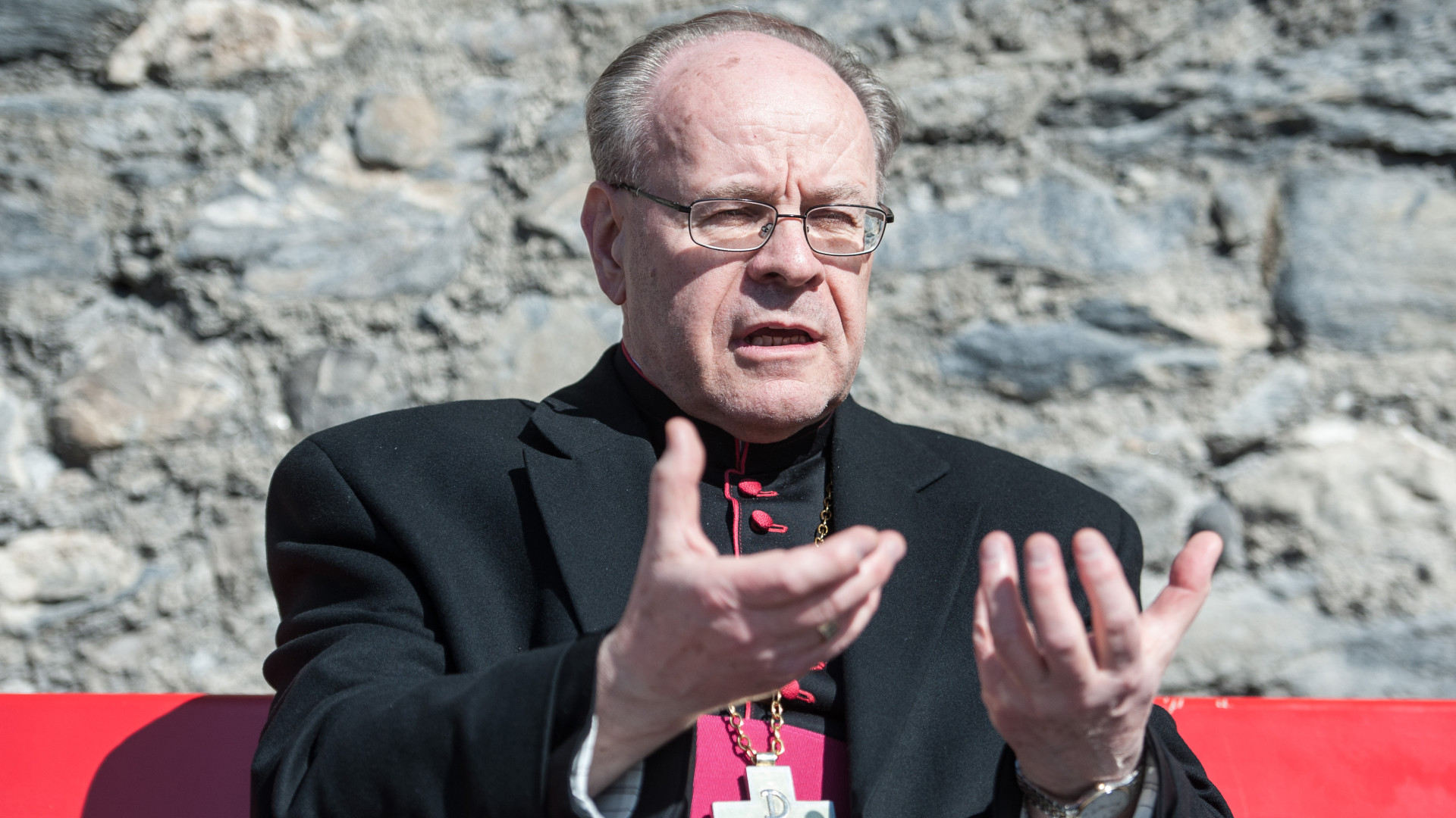 Mgr Huonder, évêque de Coire (Photo:. Keystone)