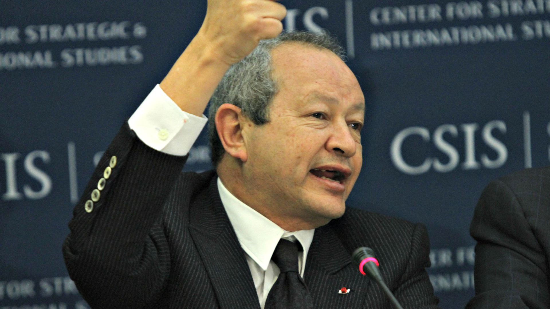 Naguib Sawiris, président d'Orascom Telecom Holding (Photo:CSIS/Flickr/CC BY-NC-SA 2.0)