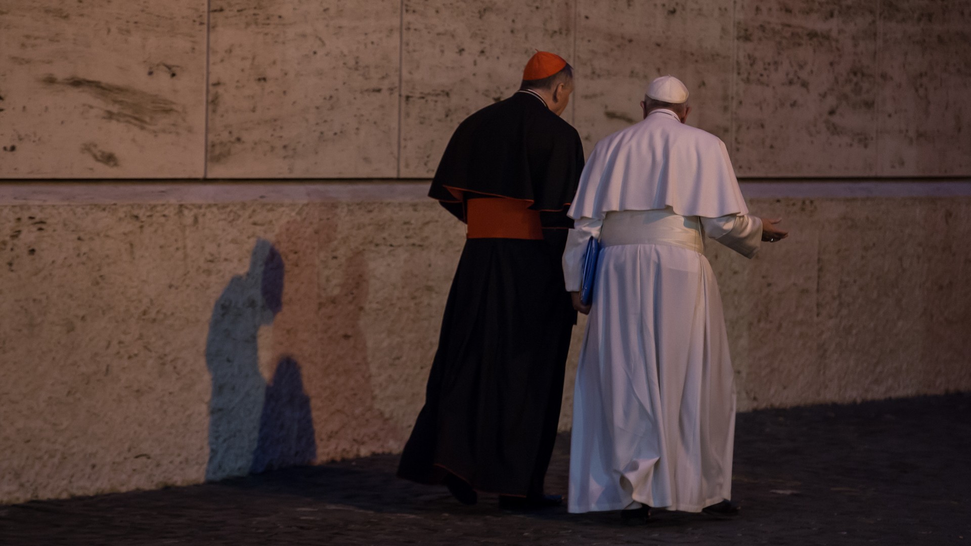 Conciliabule entre le pape François et son secrétaire d'Etat le cardinal Parolin (photo d'llustration) | Catholic Church of England and Wales 