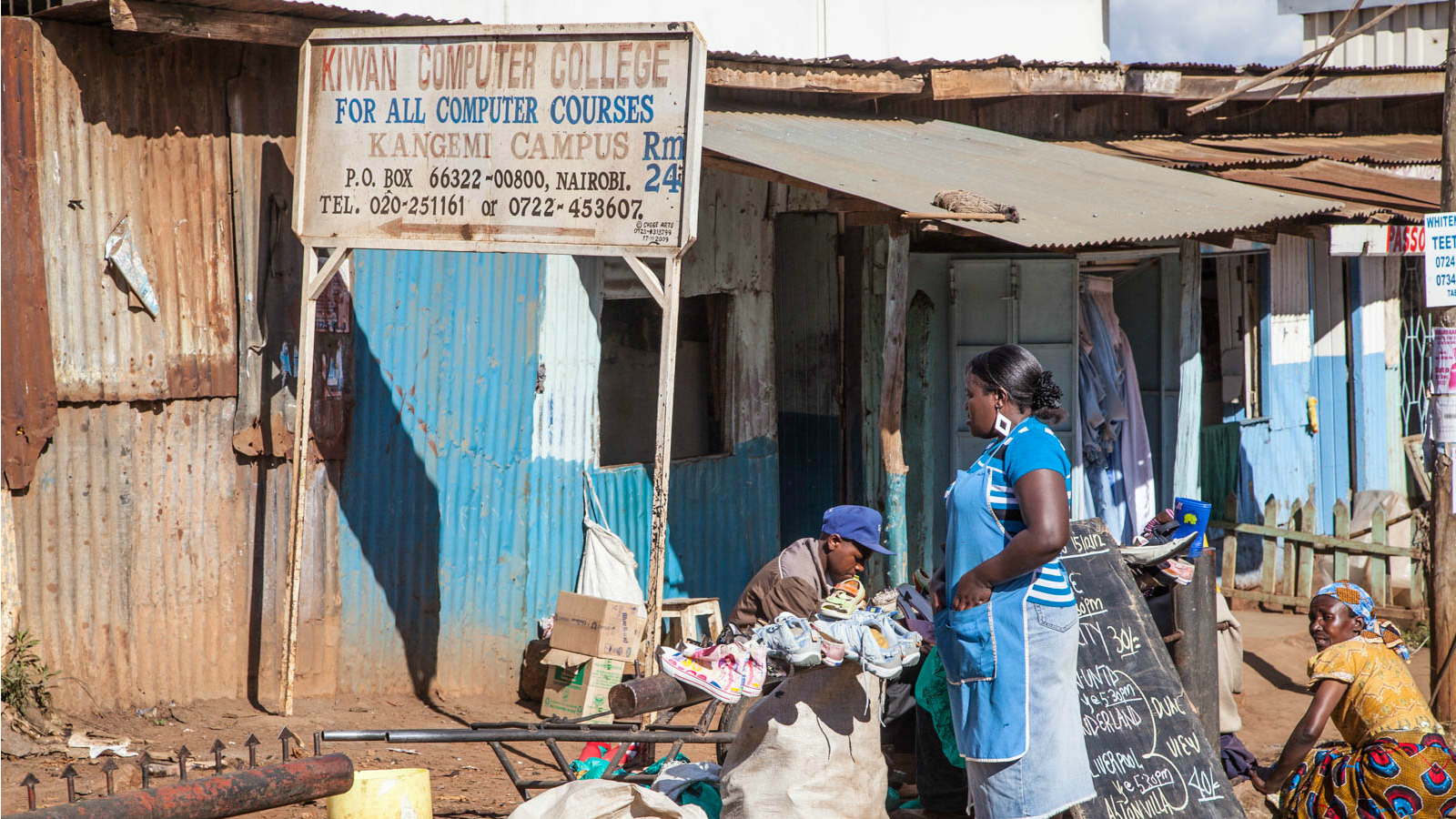 Les habitants de Kangemi, au Kenya, sont particulièrement démunis (Photo:Olli Pitkänen/Flickr/CC BY-NC-SA 2.0)