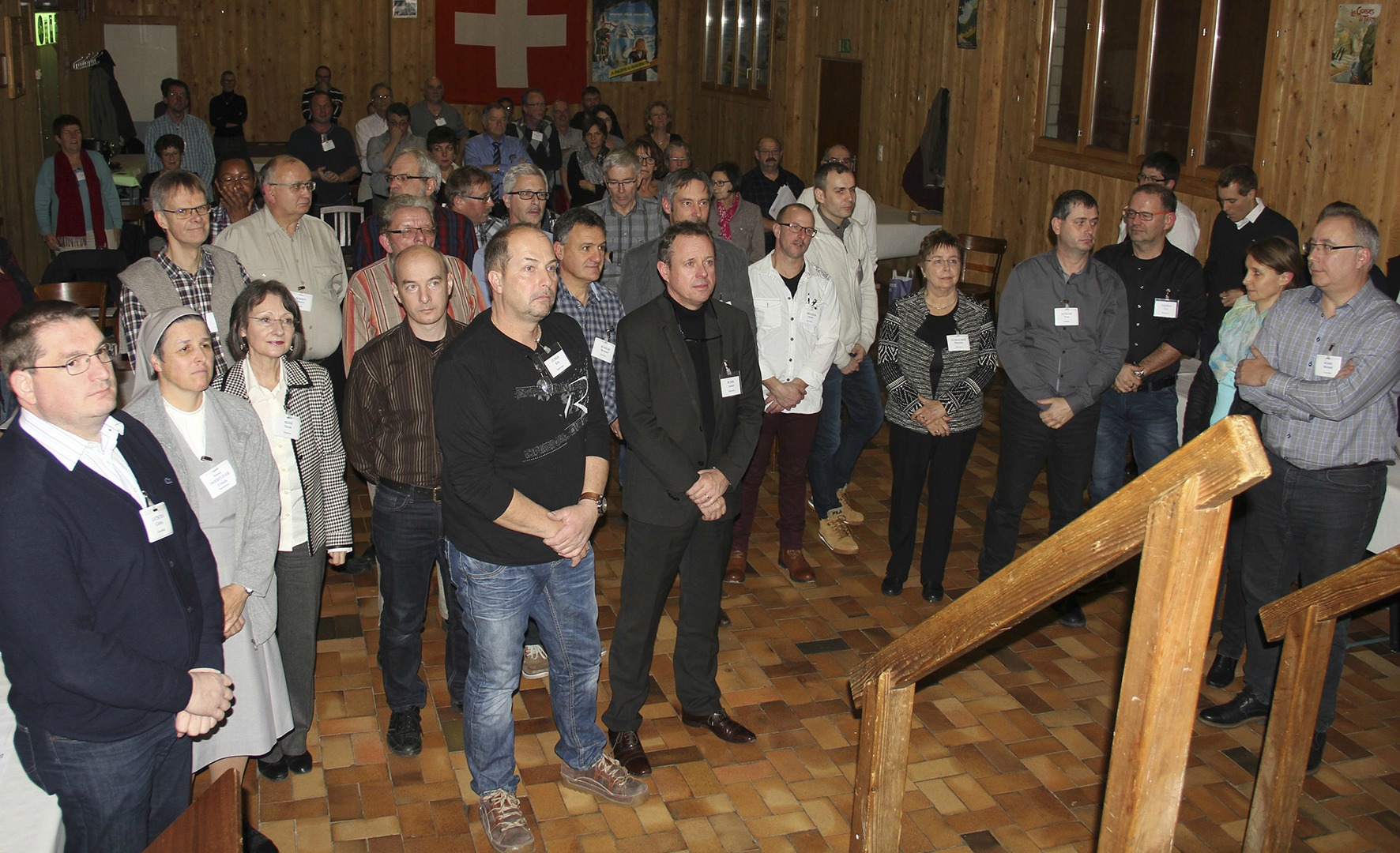 Les 25 nouveaux membres de l’Assemblée de la CEC pour la législature 2016-2019 ont confirmé leur engagement et leur foi par une promesse solennelle. (Photo: SIC)