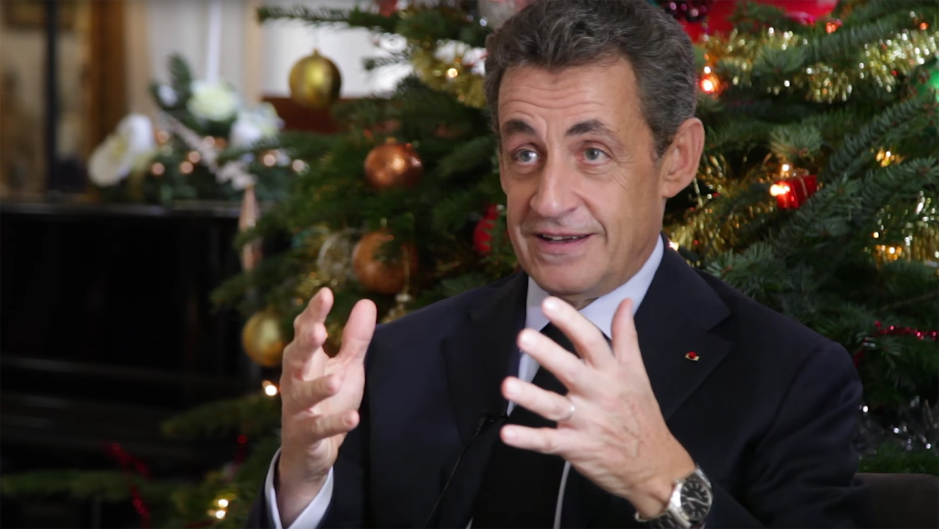 Noël, au coeur des voeux de Noël de certains politiques français (Illustration: Youtube)