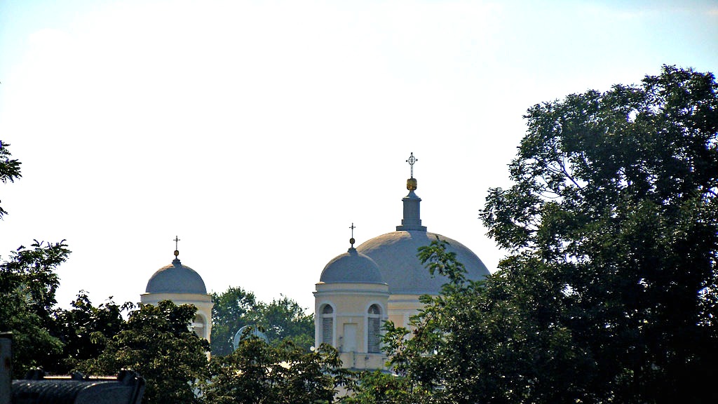 Les dômes de la co-cathédrale latine Saint-Alexandre de Kiev, en Ukraine (Photo:Yuriy Kvach/Wikimedia Commons/CC BY-SA 4.0)