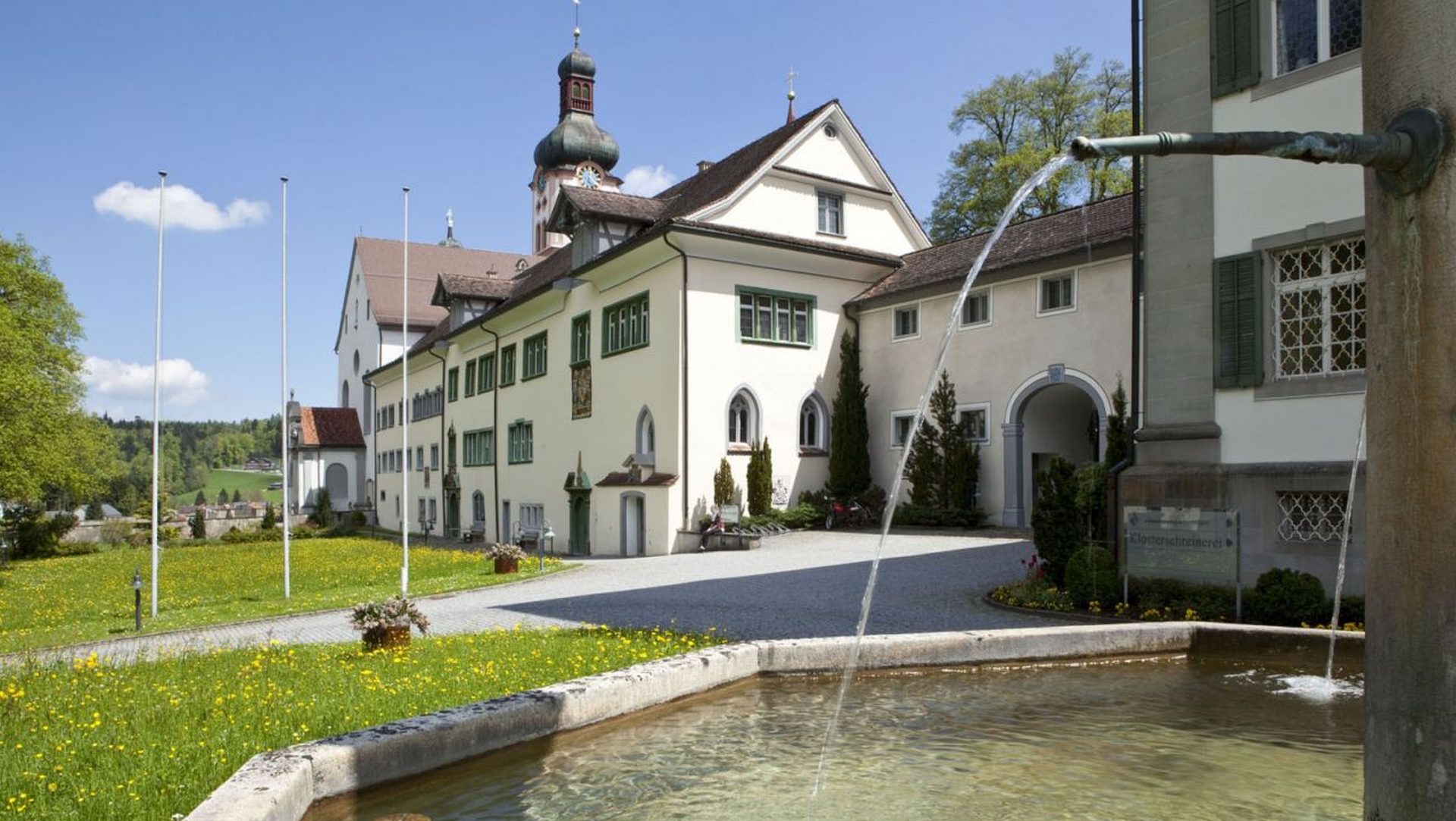 Le monastère bénédictin de Fischingen, en Thurgovie (photo Kloster Fischingen)