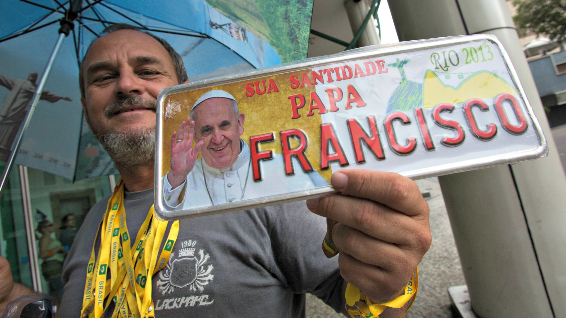 Le pape François, qui était venu au Brésil en 2013, n'y retournera pas en 2017 (Photo:archidiocèse de Rio/Flickr/CC BY-ND 2.0)