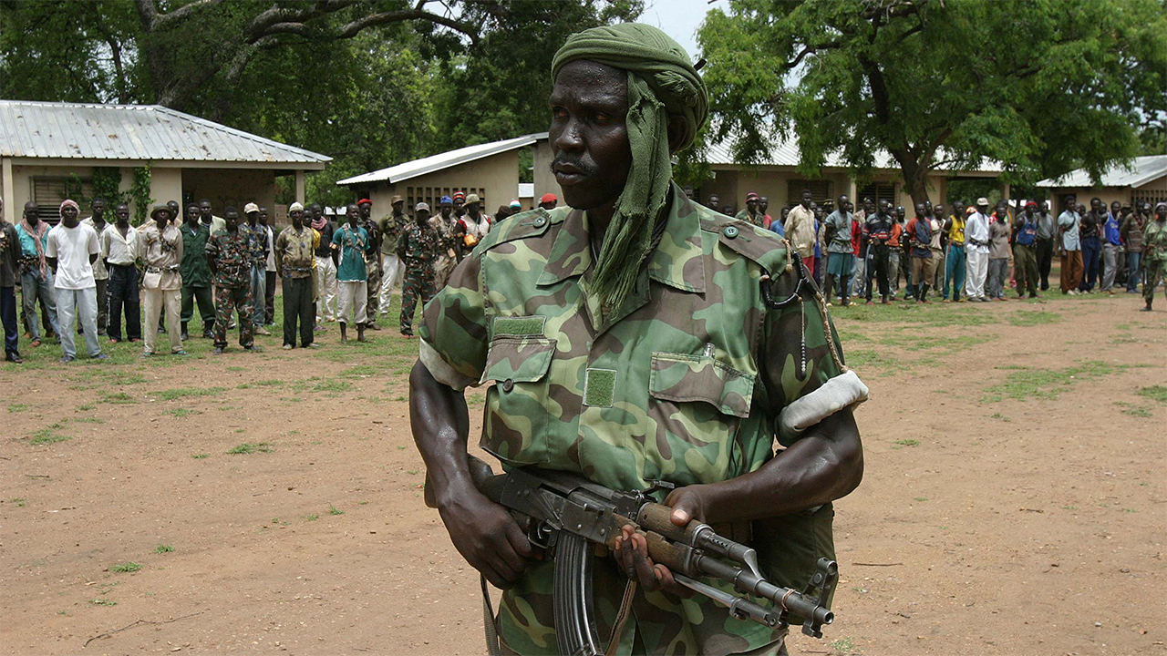 Un soldat rebelle au Nord de la République centrafricaine (Photo: Magnus Manske)