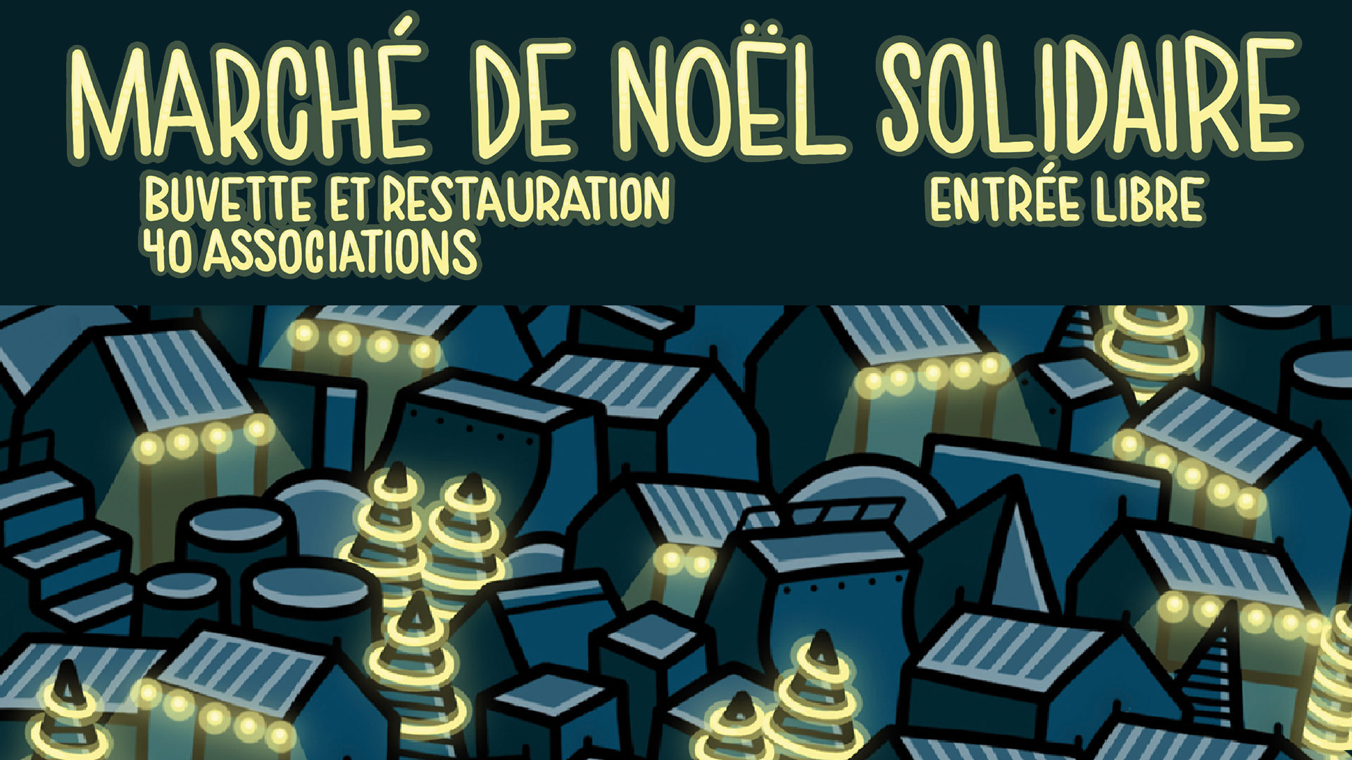 Le prochain marché de Noël solidaire aura lieu à Lausanne du 13 au 15 décembre 2018 | DR