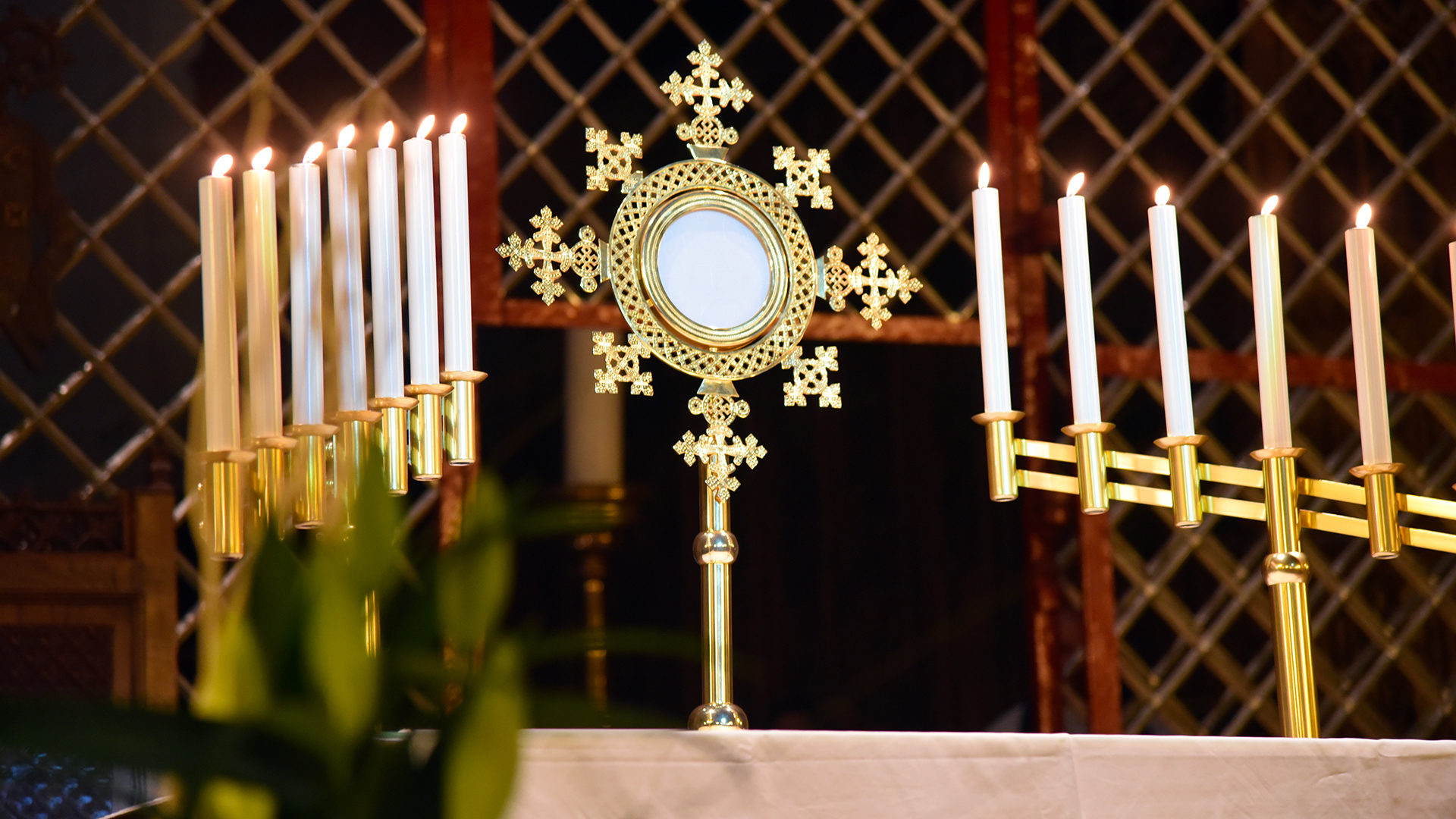 l'Eucharistie encourage les fidèles à devenir des “canaux de bien dans le monde”, a affirmé le pape François le 23 juin 2019 | © Pierre Pistoletti