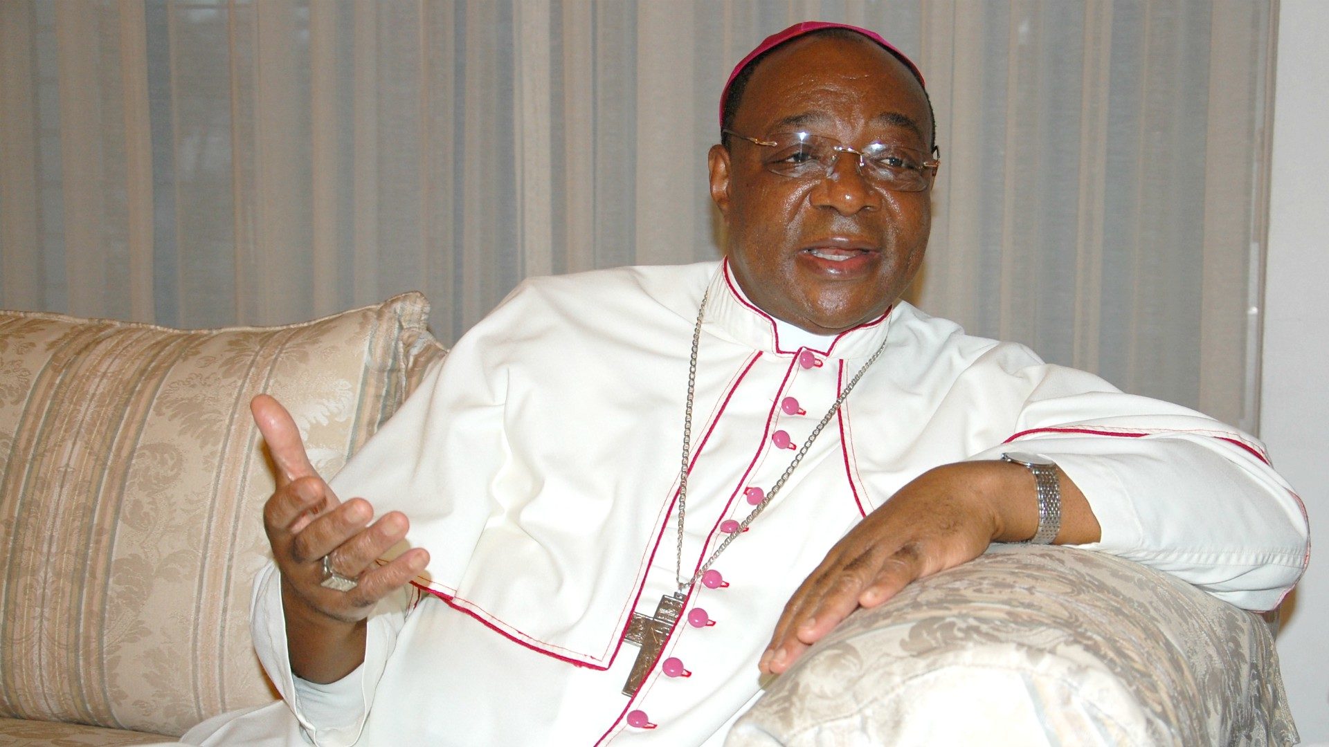 Mgr Léon Kalenga Badikebele, nonce apostolique en Argentine | © Jacques Berset