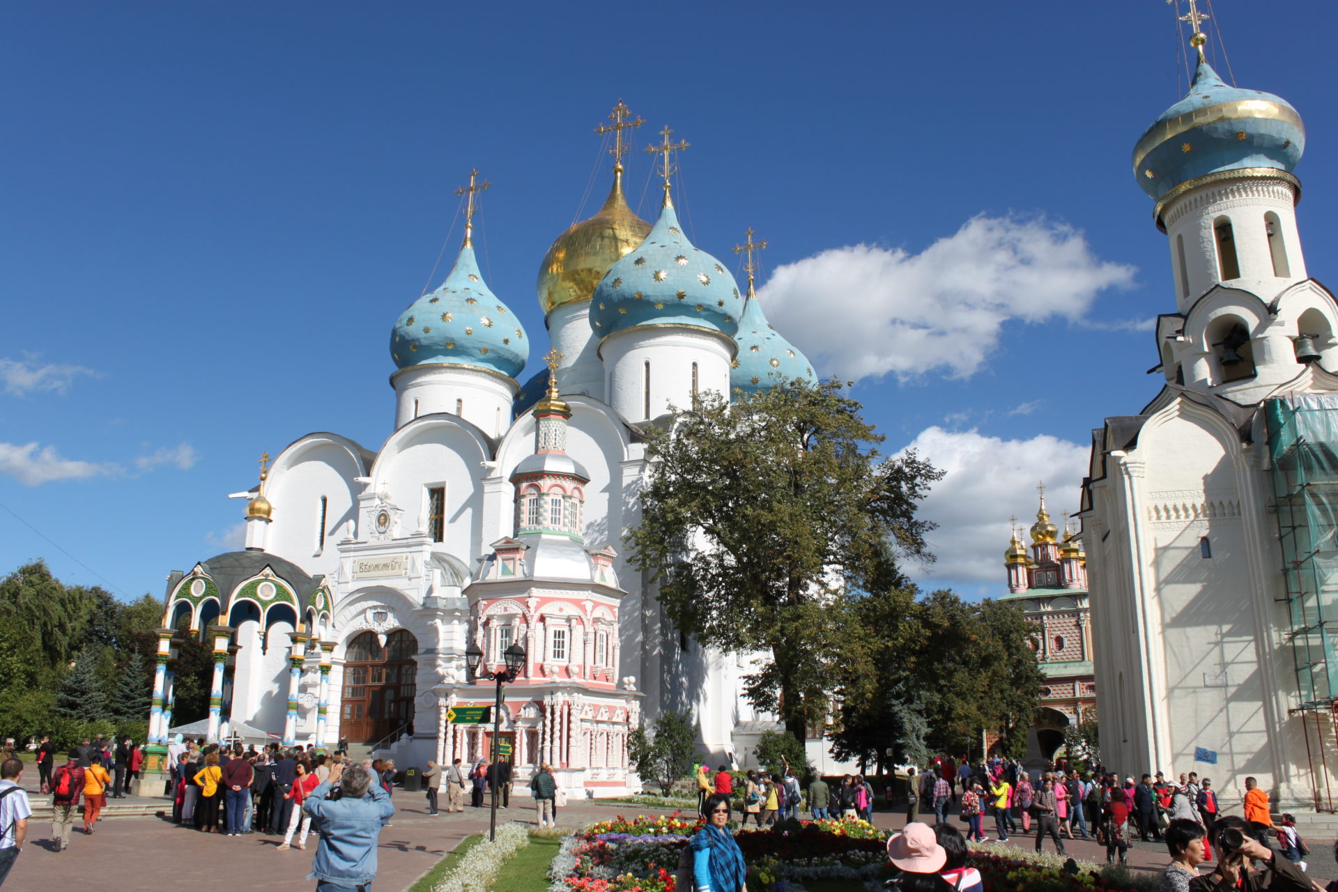 Serguei Possad, rebaptisé Sagorsk au temps du communisme, est un haut lieu de la spiritualité orthodoxe russe │© Bernard Litzler