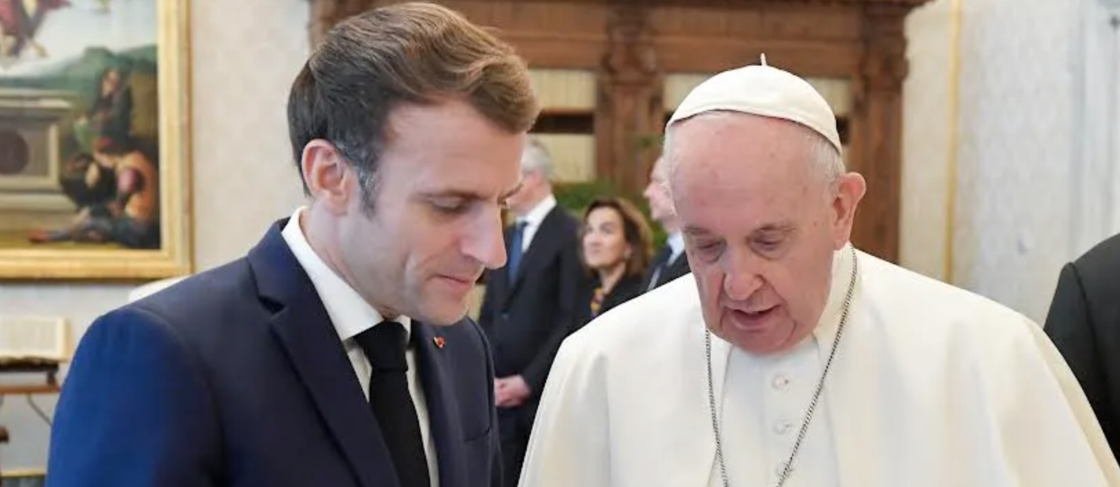 Le pape François et Emmanuel Macron, ici en septembre 2023, se tutoient | © Vatican Media