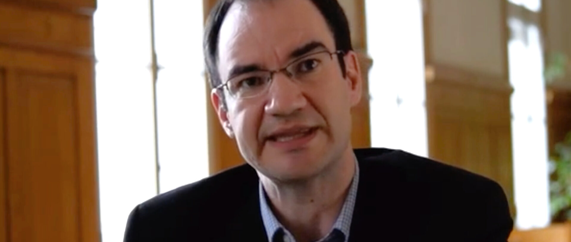 Le dominicain Didier Caenepeel est le nouveau professeur ordinaire de théologie morale à l'Université de Fribourg | capture d'écran YouTube