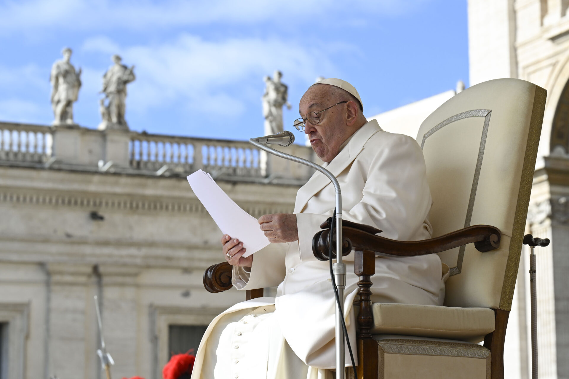 Le pape François, audience générale du 24 avril 2024 | © Vatican Media