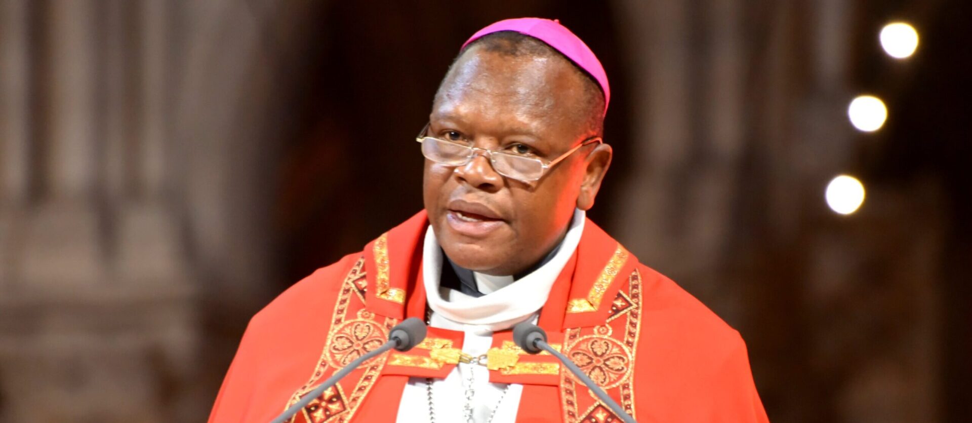 Le cardinal Ambongo est accusé par l'Etat congolais de "décourager" par ses paroles, les soldats au front  | © François-Régis Salefran/Wikimedia/ CC BY-SA 4.0