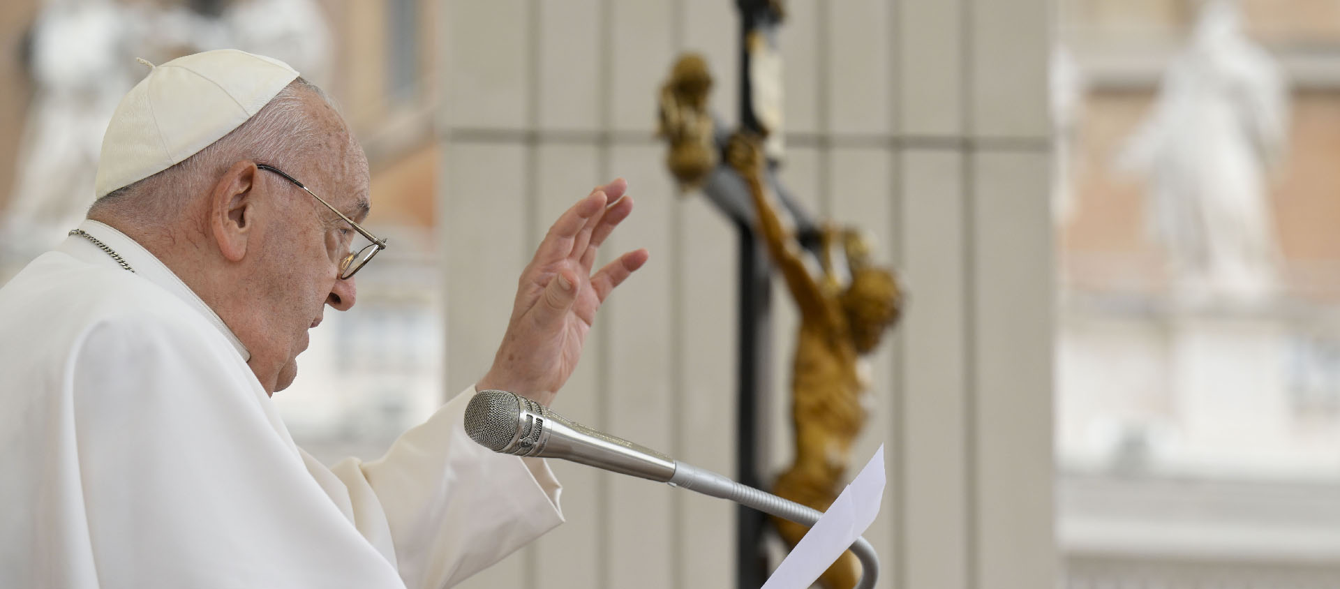 «La drogue foule au pied la dignité humaine», a affirmé le pape | © Vatican Media 