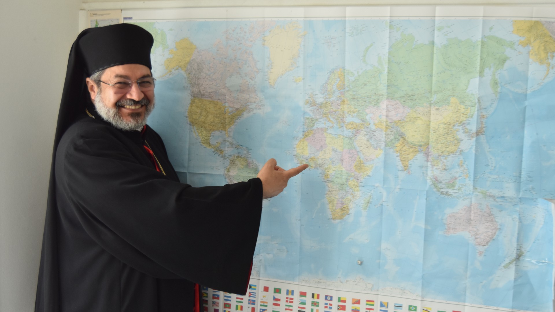 Mgr Thomas Habib Halim, évêque copte catholique de Sohag, en Haute-Egypte, en visite en Suisse | © Jacques Berset