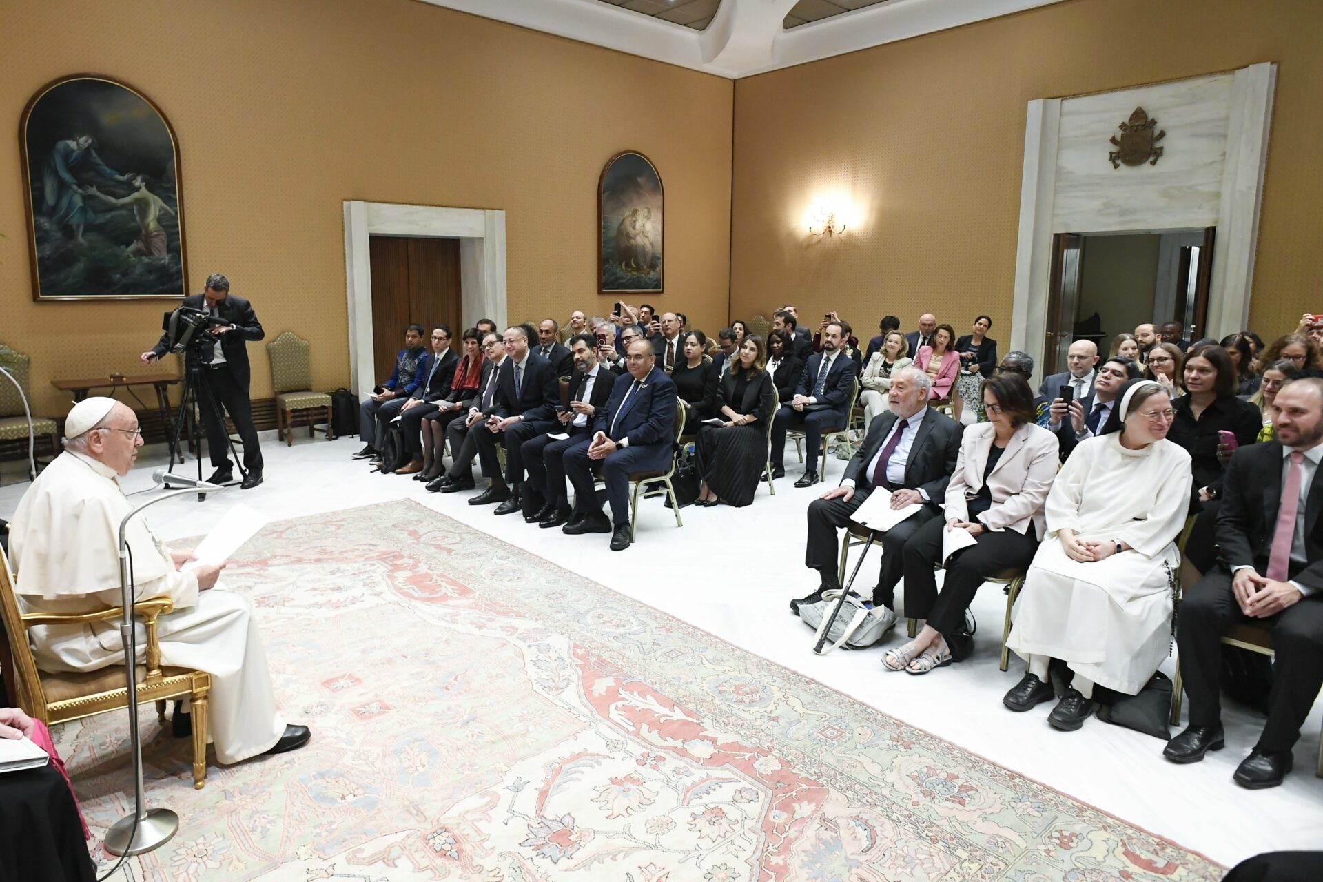 Le pape a reçu les participants à une rencontre sur la dette des pays du Sud | © Vatican media