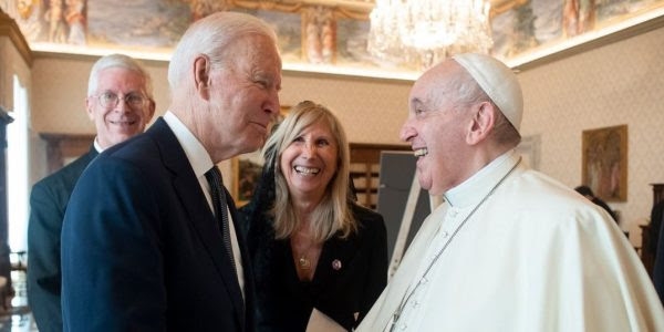 Le pape François avait rencontré pour la dernière fois en 2021 le président américain Joe Biden | © Vatican Media