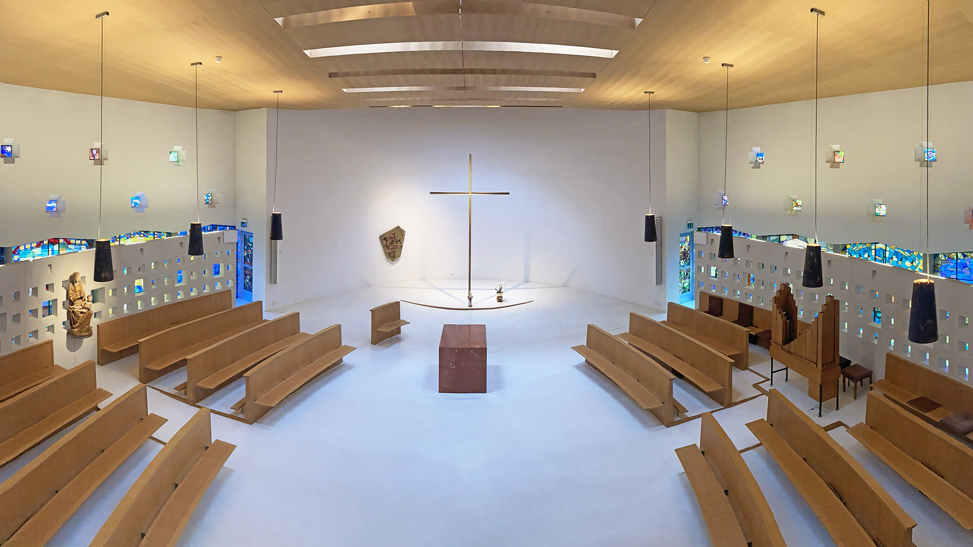 La chapelle des Sœurs de saint Maurice à La Pelouse, à Bex | © Grégory Roth