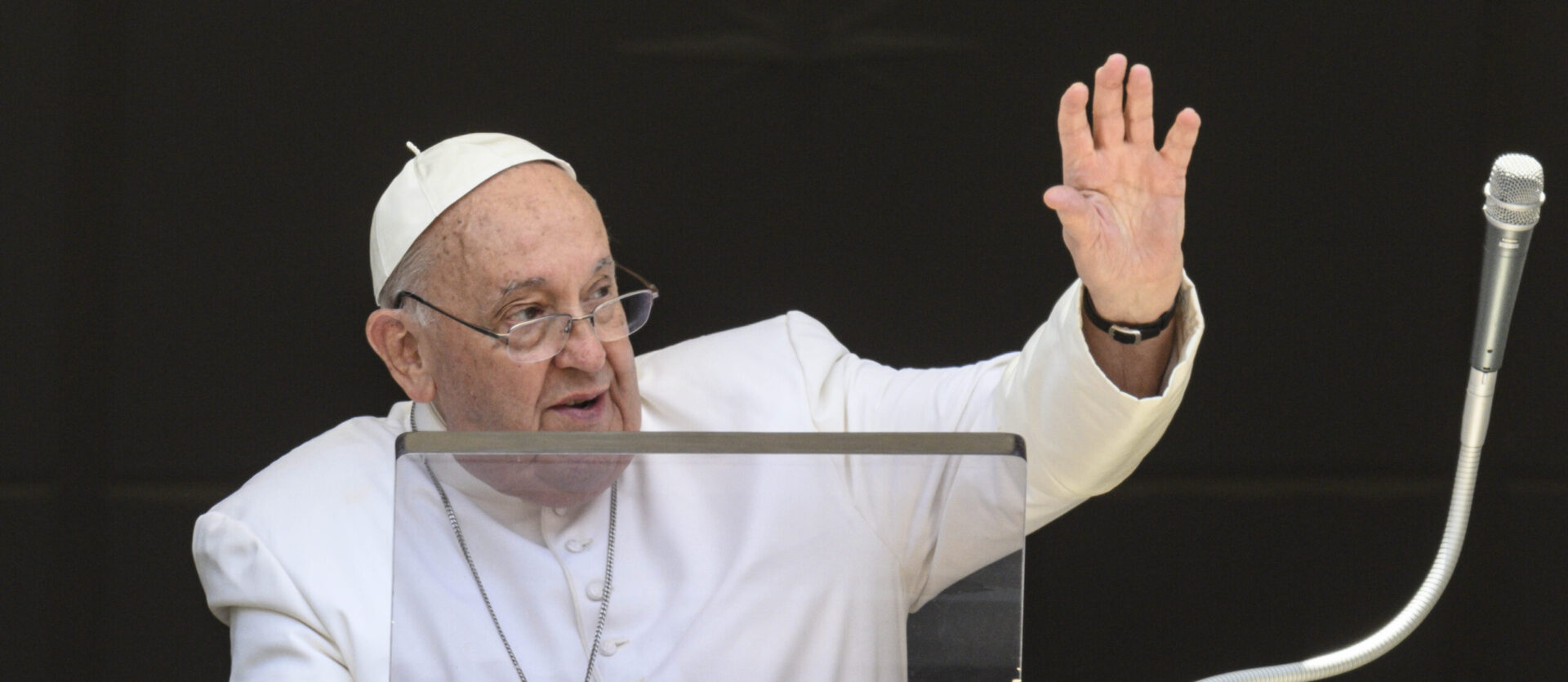 Le pape François a rappelé l'importance de la sobriété, à l'angélus du 14 juillet 2024 | © Vatican Media