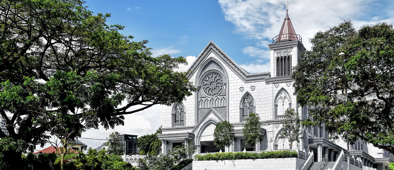 Les catholiques constituent 6,7% de la population singapourienne | photo: église catholique St-Alphonse de Singapour © Flickr/Choo Yut Shing/CC BY-NC-SA 2.0