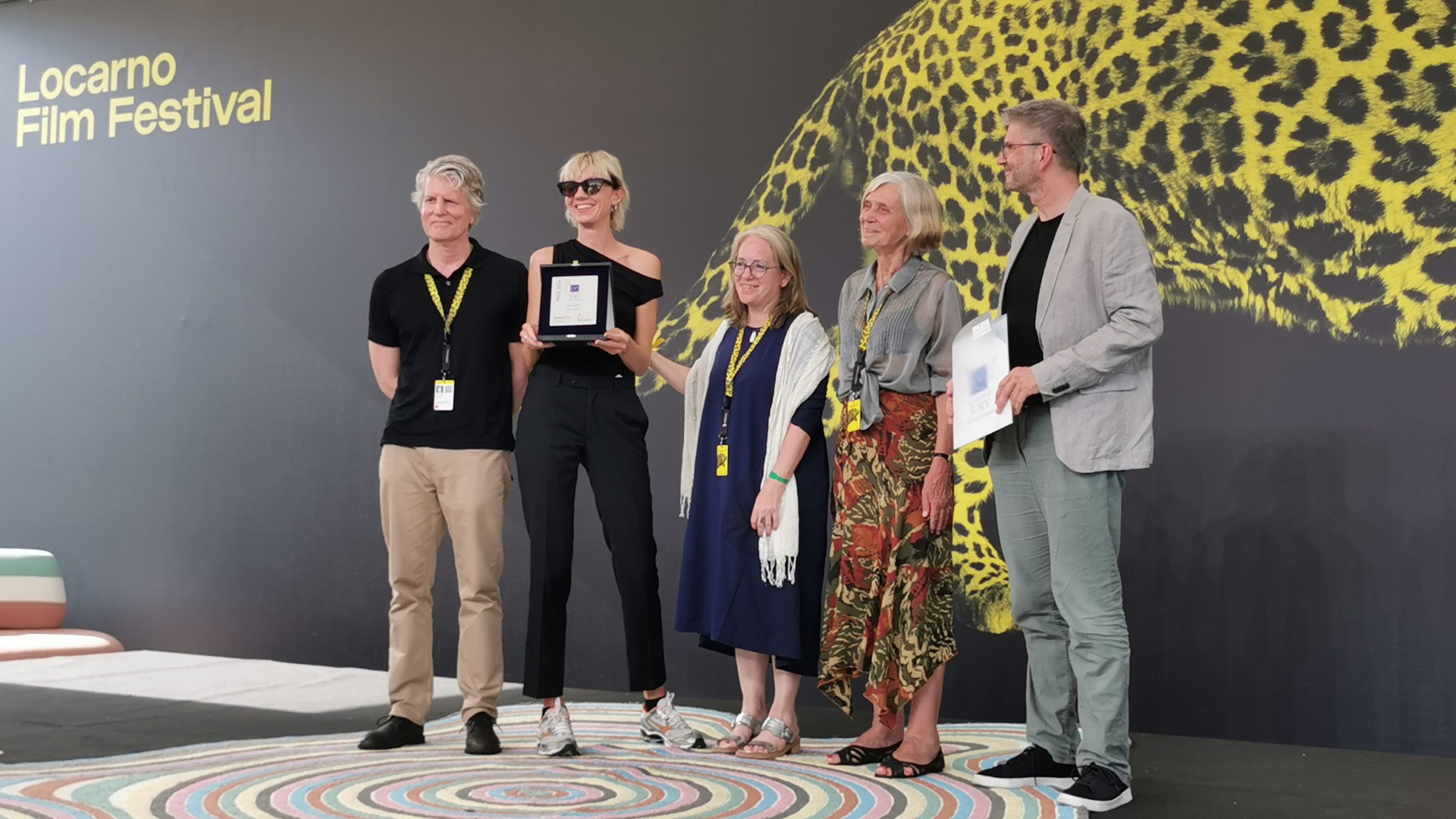 La réalisatrice Saulė Bliuvaitė reçoit le prix du jury œcuménique à Locarno | © Charles Martig