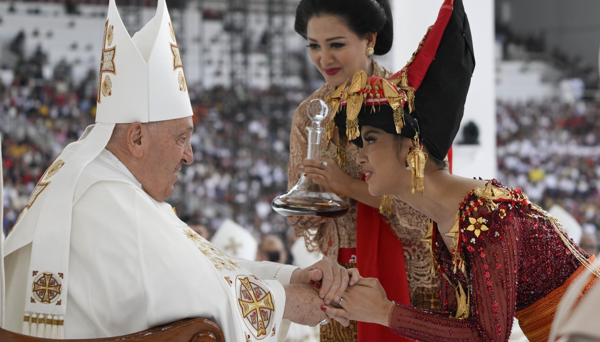 Messe du pape à Jakarta | © Vatican Media