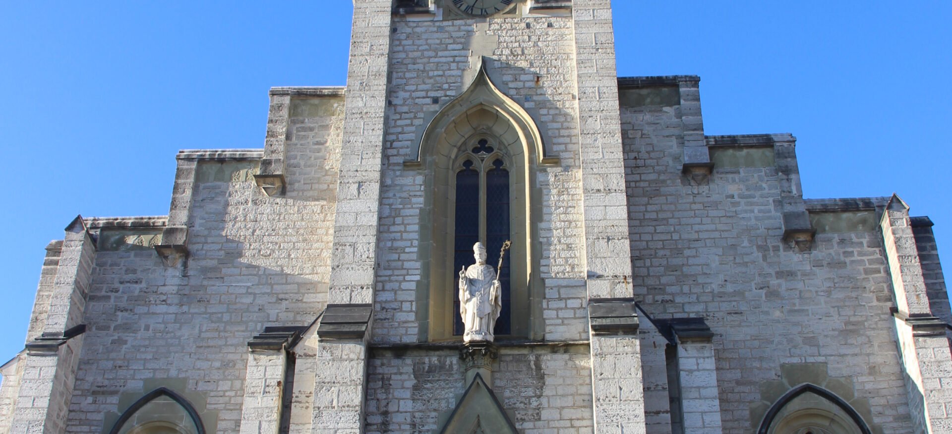 L'église de Châtel-Saint-Denis (FR) est un édifice de style néo-gothique construit au 19e siècle | © Wikimedia Commons