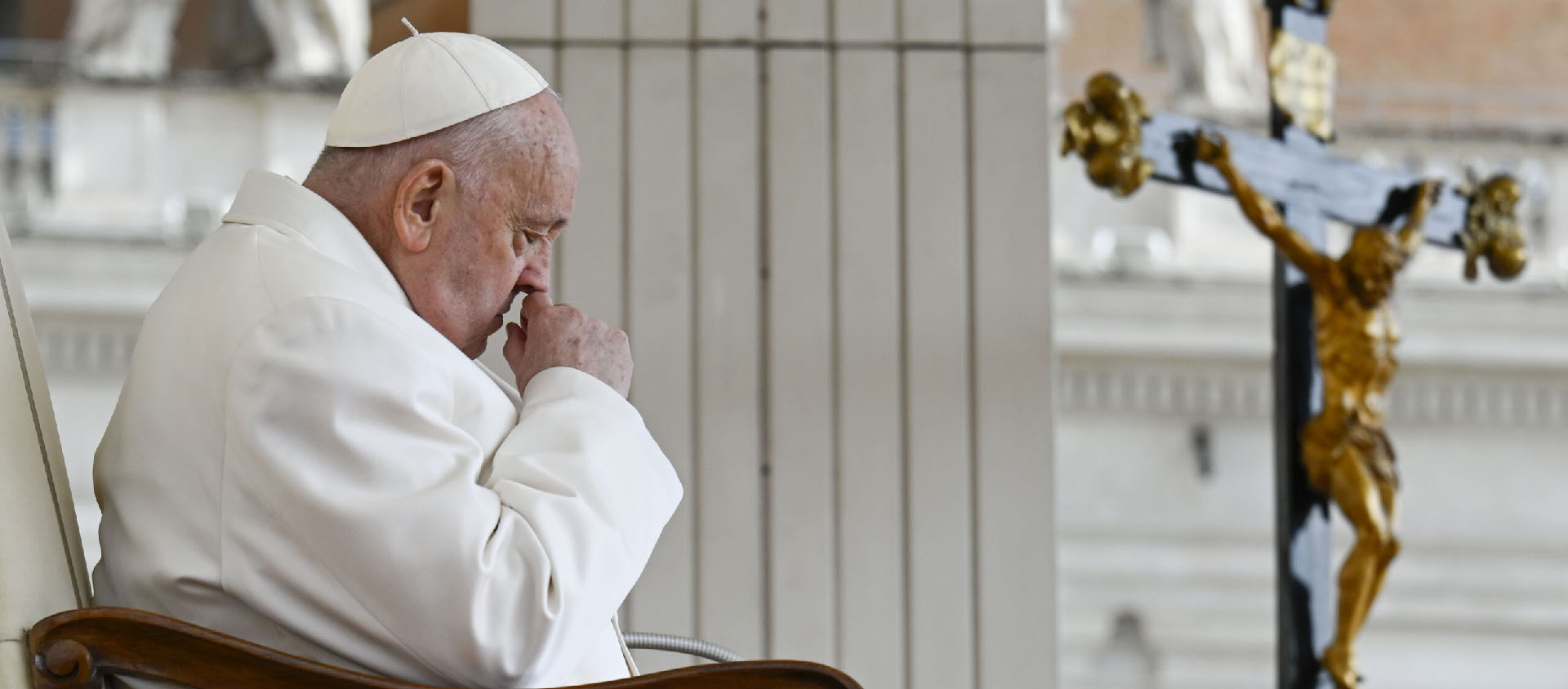 Le pape François a été annoncé comme "légèrement grippé", le 23 septembre 2024 | photo d'illustration © Vatican Media