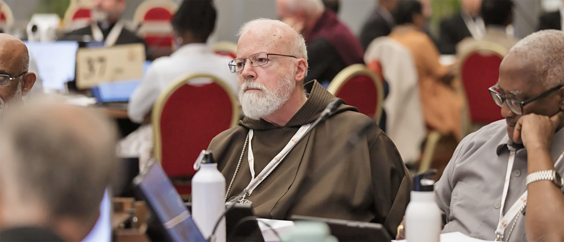 Le cardinal Seán O'Malley pendant le Synode 2024 | © synod.va –Lagarica