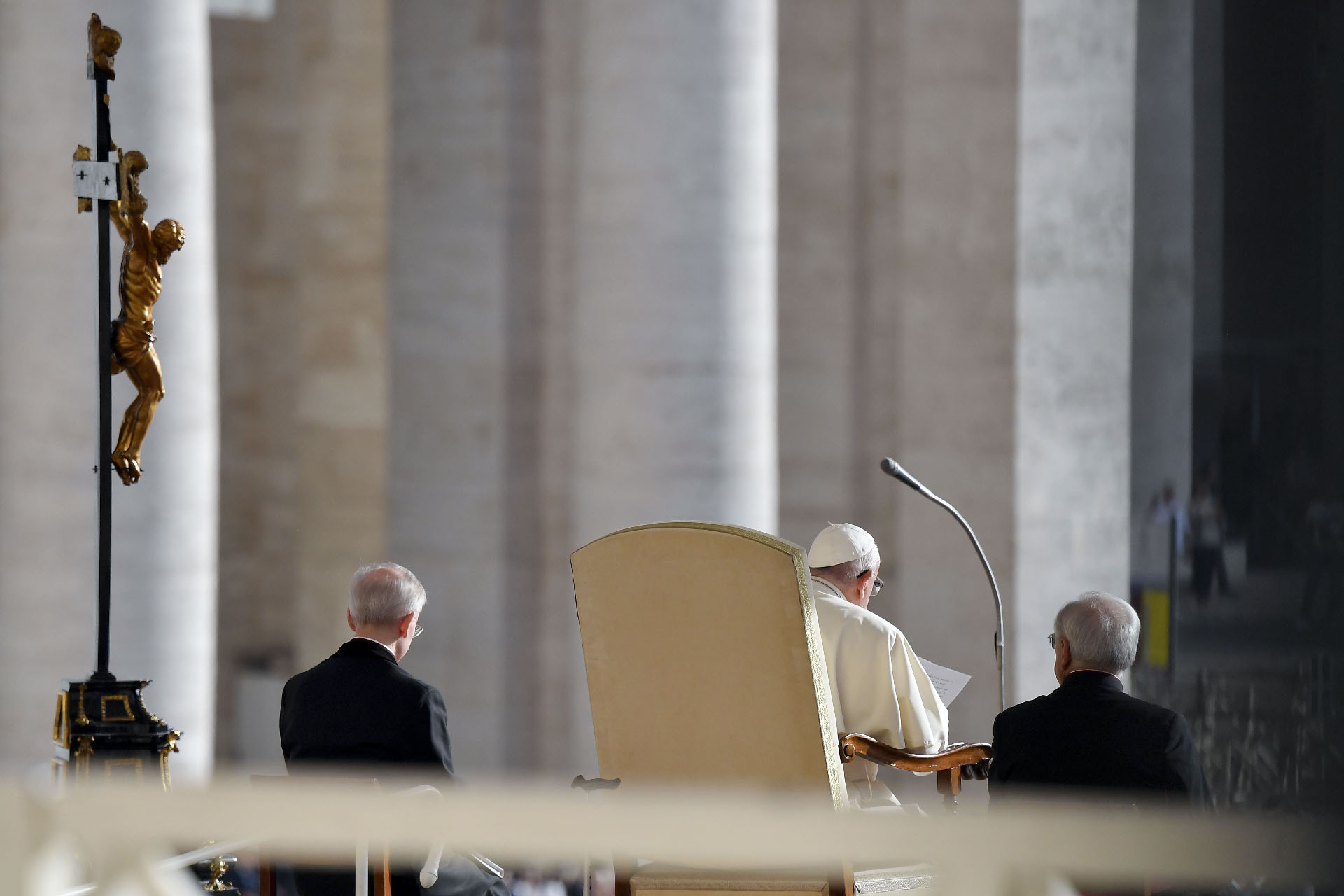 «les enfants ont besoin de cette unité des parents», a martelé le pape à l'audience | © Vatcian Media