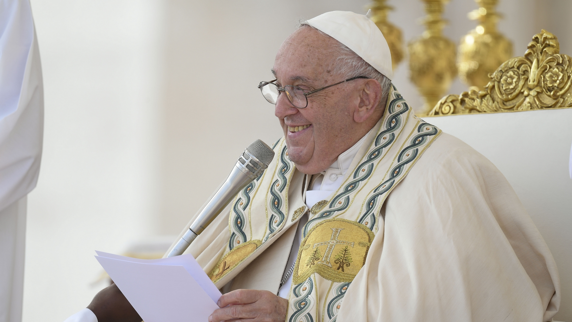 Le pape François a présidé la messe sur la place Saint-Pierre | © Vatican Media