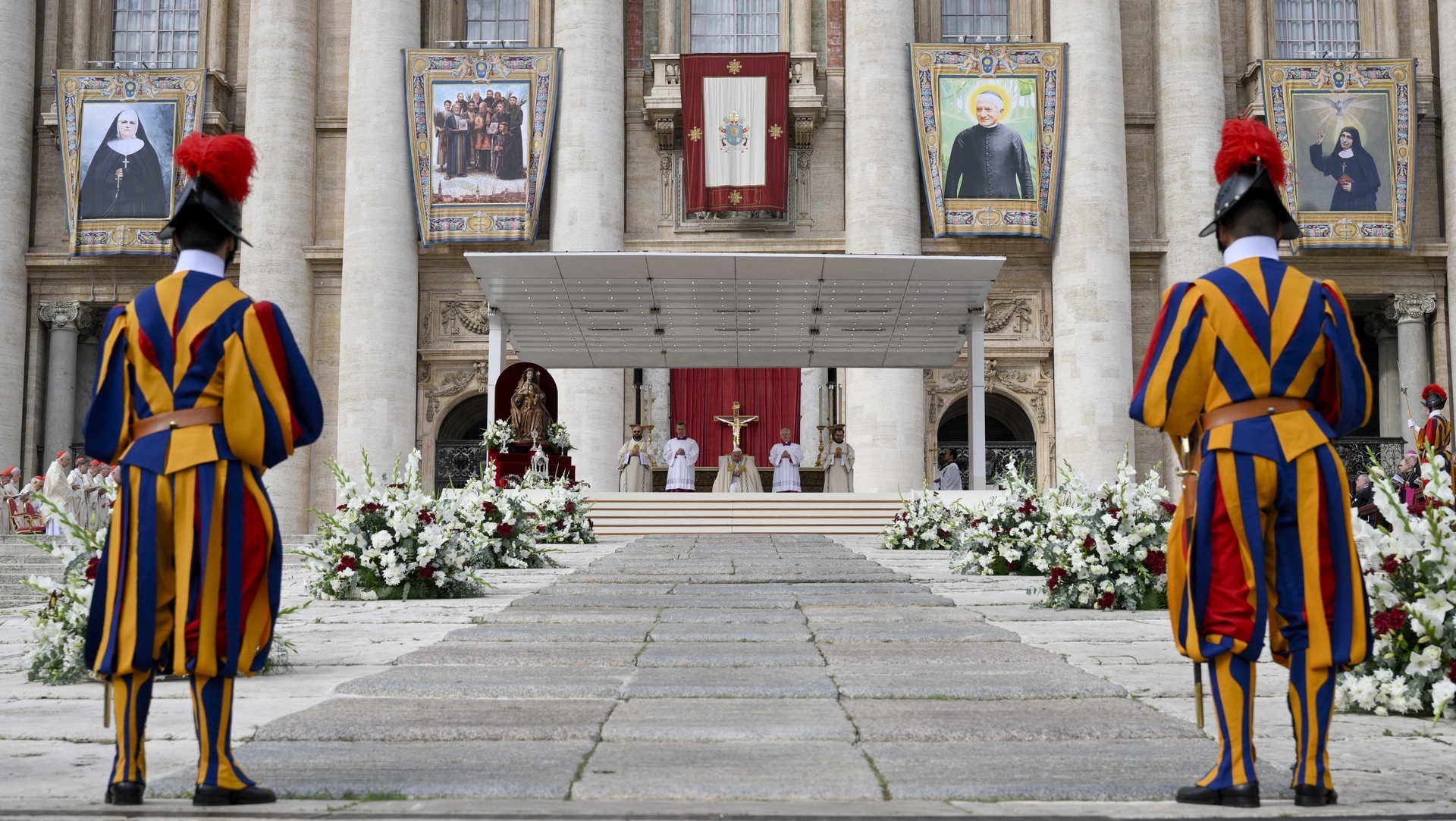 Le pape a canonisé 14 nouveaux saints |  © Vatican Media 