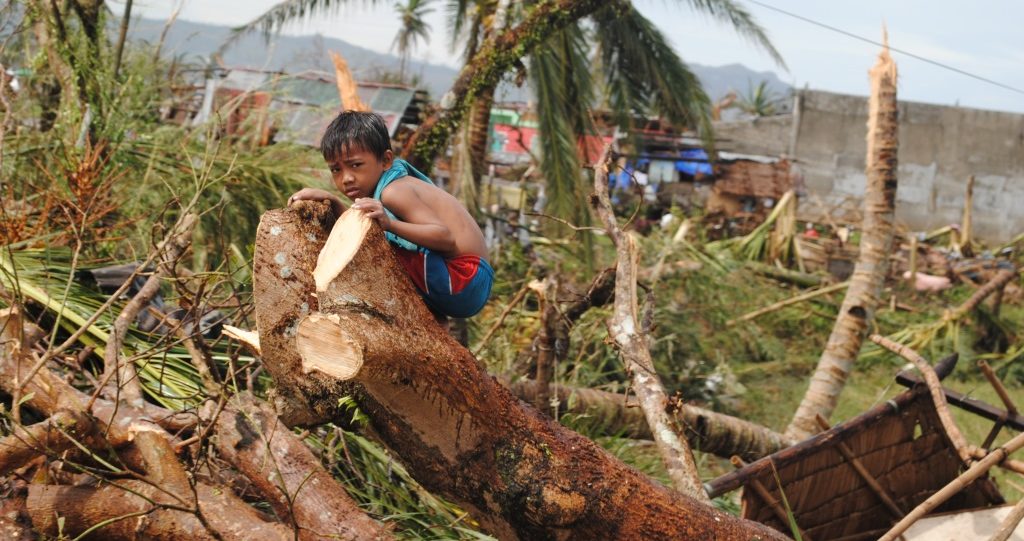 La fréquence des typhons ne cesse d'augmenter aux Philippines | photo d'illustration (après le passage d'un typhon en 2013) © EU Civil Protection and Humanitarian Aid/Flickr/CC BY-NC-ND 2.0