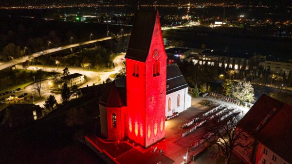 'RedWeek' 2022 l'église de l'Assomption à Bendern, Liechstenstein |  © ACN 