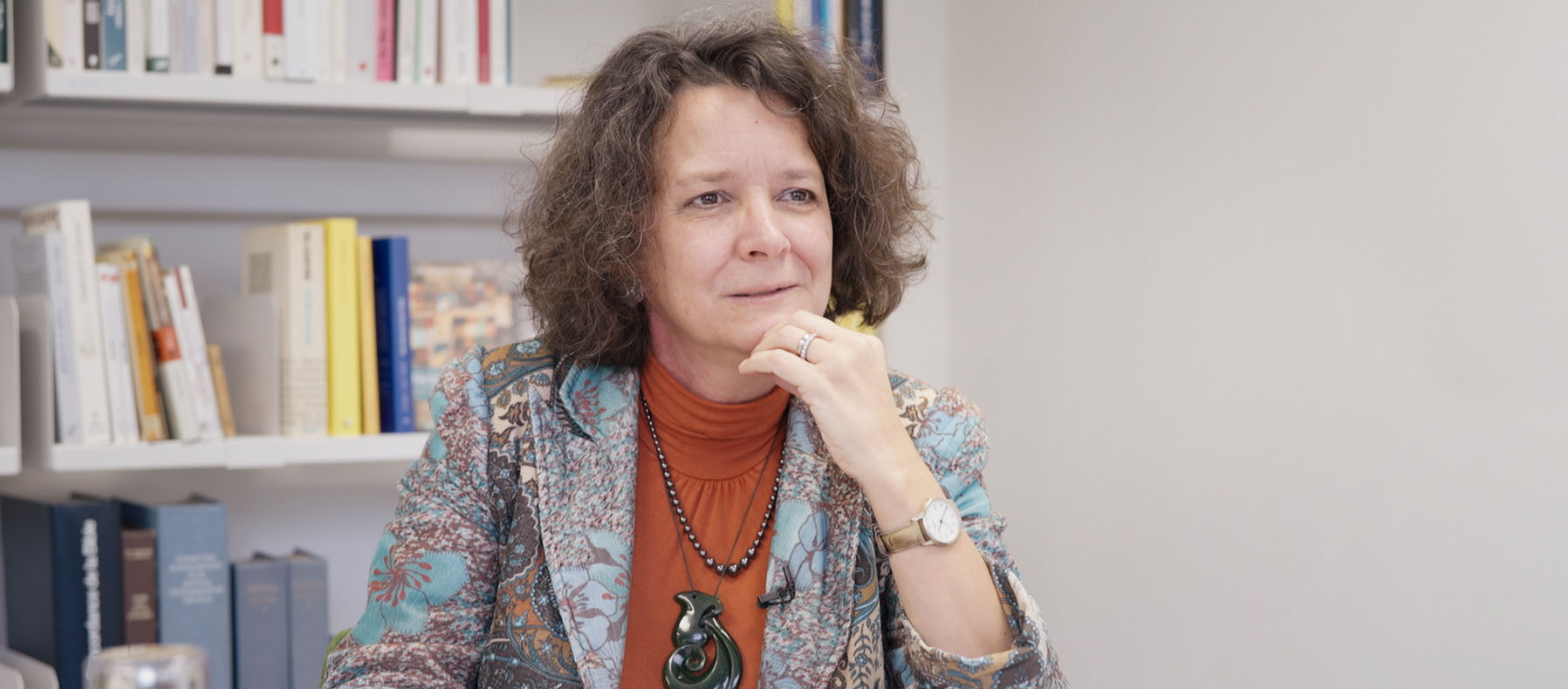 Talitha Cooreman Guittin est professeure de Théologie pratique, titulaire de la Chaire Théologie pastorale, pédagogie religieuse et homilétique à l’Université de Fribourg | © Pierre Pistoletti