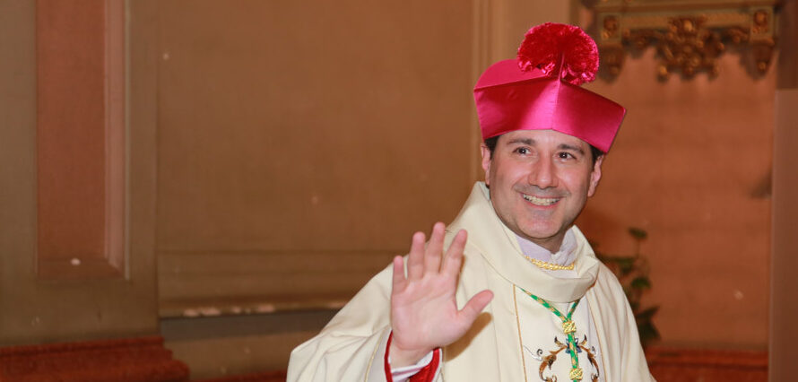 Mgr Frank Leo lors de son ordination en tant qu'évêque auxiliaire de Montréal, en 2022 | © Diocèse de Montréal