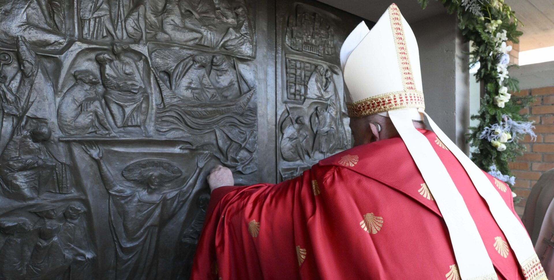 Le pape François a ouvert, le 26 décembre 2024, la Porte sainte de la prison de Rebbibia (Rome) | © Vatican Media