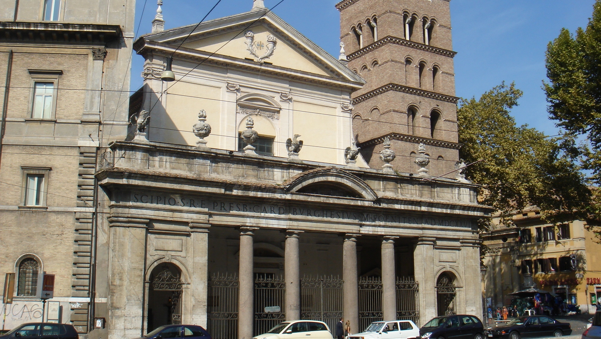 L'église San Crisogono au Trastevere était la paroisse des Corses | wikimedia commons CC-BY-SA-2.0 