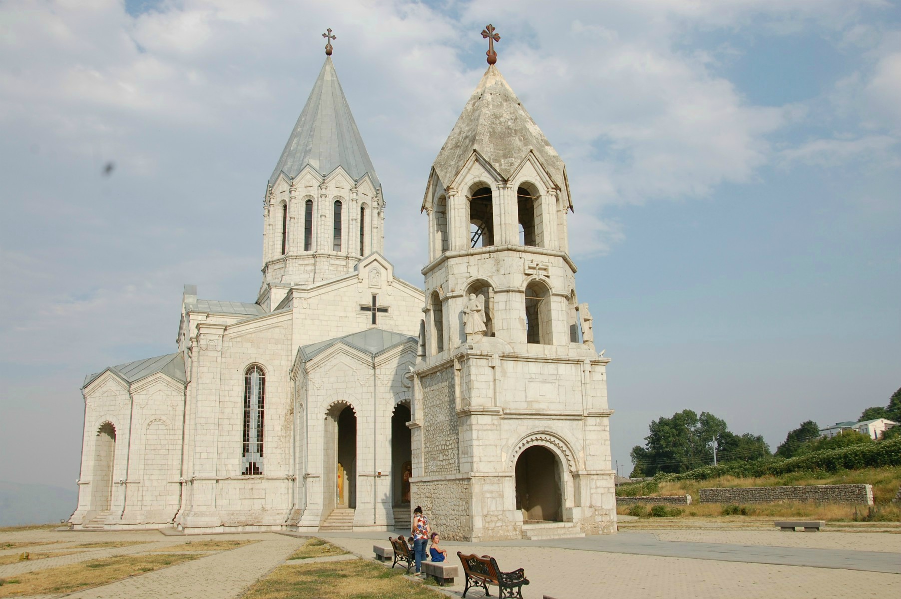 Chouchi, au cœur du Haut-Karabakh,  cathédrale du Saint-Sauveur, une des plus grandes églises du monde arménien | © Jacques Berset